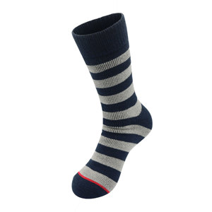 Calcetines térmicos a rayas personalizables para hombre, Cómodos calcetines de algodón suaves y ligeros - Product Image 4