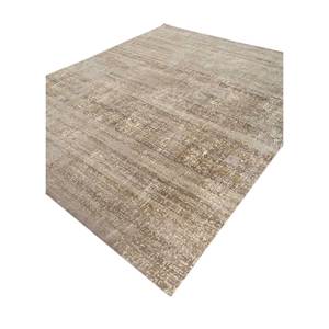 Alfombra de Lana Anudada a Mano Uvenuti Ivory AKWL-13025, Estilo Tabriz, Patrón Abstracto, para Sala de Estar, Pasillo, Rectangular, Hecha a Mano - Product Image 2