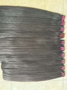 Extensiones Remy virgen de doble dibujado sin costuras, cutícula alineada, trama de genio vietnamita, 30 pulgadas, materia prima, rizo de onda profunda Suelto - Product Image 5