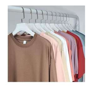 Camiseta de gran tamaño de peso pesado de alta calidad, camiseta lisa con logotipo personalizado, camisetas de hombre con hombros caídos hechas en - Product Image 5