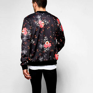 Blouson d'aviateur léger à sublimation avec poches zippées pour hommes blouson d'aviateur à sublimation à prix de gros entretenu par les OEM - Product Image 2