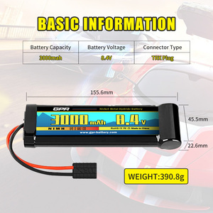 Factory Wholesale 3S <strong>8.4V</strong> 3000mAh 30C High C Rate LiPo <strong>Battery</strong> With TRX Connector for RC Drone Car - Product Image 2