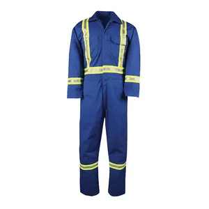 Hot Sale Reflective Offshore Marine Engineer Uniform Working Coverall For Seaman safety work wears