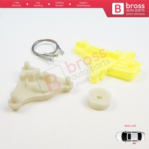 Kit de réparation de lève-vitre électrique BWR5520, porte arrière gauche pour Passat B6 3C2 3C5 B7 362 365 2010-2015 4/5 portes 3C4839755 - Product Image 6