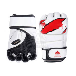 Gants MMA quantité minimale de commande bas Gants MMA de boxe de qualité supérieure Gants MMA de dernière conception pour adulte fabriqués au Pakistan - Product Image 6