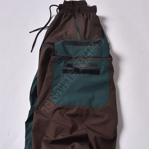 Pantalones de Snowboard Softshell Unisex fabricados a medida invierno al aire libre ropa de esquí impermeable cierre de cremallera pantalones de esquí holgados - Product Image 4