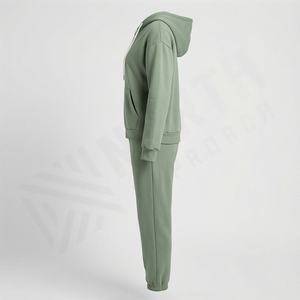 Conjuntos Deportivos de Dos Piezas para Mujer al por Mayor, Personalizados, de Algodón, para Verano, a Bajo Precio, Duraderos, para Gimnasio, Fitness, Correr - Product Image 3