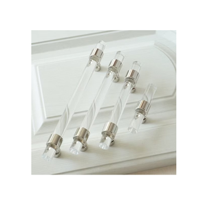 ห้องรับประทานอาหารที่สวยงามอะคริลิคตู้ลิ้นชักมือจับประตูทำด้วยมือในอัตราที่เหมาะสมสินค้าดูดี - Product Image 3