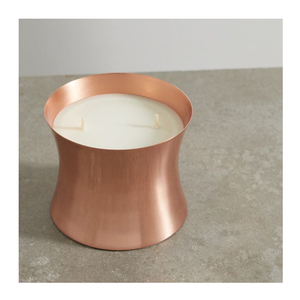 Attractive Metal Solid Copper <b>Candle</b> Holder T Light Holder Wax Pot <b>Candle</b> Votive Customized Size Round Shape for Room Lighting - Product Image 2