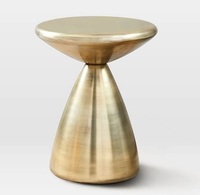 Moderner goldener Eisen tisch Neues Design für den Heimgebrauch Gefaltete Esszimmer möbel für Getränke & Tee/Kaffee für Wohnzimmer & Küche