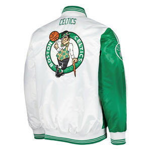 Veste universitaire pour homme 2025 High Street, style américain, en satin de soie, design premium, veste de lycée Letterman - Product Image 6