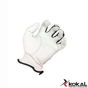 Gants de sécurité en cuir Cabretta en peau de mouton de vente chaude gants de logo personnalisé antidérapants - Product Image 3