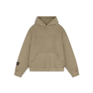 Venta al por mayor de calidad superior sudaderas con capucha unisex 450 GSM peso pesado 100% algodón diseño personalizable con forro para correr ejercicio - Product Image 3