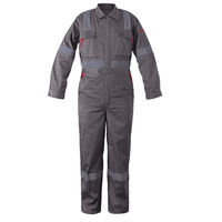 Combinaison de sécurité personnalisée haute visibilité respirante en coton et polyester, combinaison de sécurité tendance de haute qualité