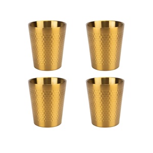 Verre à boire en laiton artisanal, très vendu, sans danger pour les aliments, organisateur de table à manger, ustensile - Product Image 1
