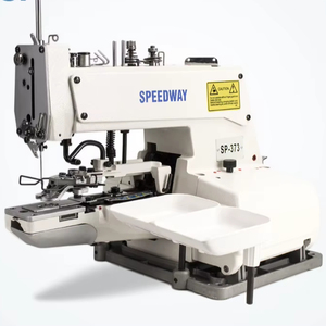 Machine à coudre industrielle à point de chaînette simple Speed-way SW-373, best-seller, complète avec table et moteur - Product Image 4