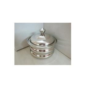 Seau à glace en acier inoxydable avec poignées latérales, style industriel rayé poli, durable, pour refroidisseur à vin pour bar et hôtel - Product Image 1