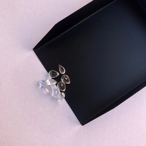 Piedra de topacio blanco Natural de 3mm, 4mm, 5mm, corte de pera, fabricante de piedras preciosas calibradas, compre a granel, precio de fábrica, proveedor regular ahora - Product Image 2