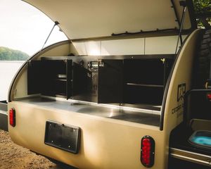 Haute intensité Mini Teardrop Camper Trailer Off-Road Travel RV pour camion en vente - Product Image 2