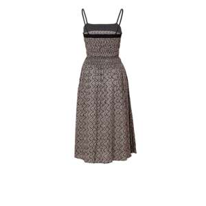 Vestido Midi de Algodón Puro para Mujer, Estilo Casual de Oficina, Cintura Elástica, Transpirable, Sin Arrugas, Largo hasta la Rodilla, Talla XS - Product Image 3