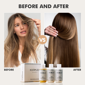 Perawatan Rambut Salon Profesional Label Pribadi 120ml/450ml Kooplex N1 N2 untuk Memperbaiki Rambut Rusak, Memperkuat Ikatan Rambut yang Rusak - Product Image 5