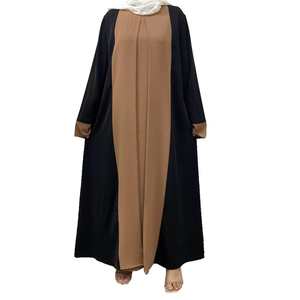 New Trendy Muslim Abaya Dress for Women Modest Dress Eid Islamic Abaya Elegant Dress Arab Lady Fashion Abaya OEM Serviced - Product Image 1