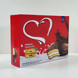 Fabricante de cajas de pasteles y pastelería de grado alimenticio | Embalaje dúplex de 400GSM impreso personalizado. - Product Image 1