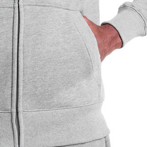 Mode Super Zip Up Hiver Sweat Surdimensionné Heavyweight Hoodies Coton Polaire Épais Fermeture Éclair À Capuche Pour Hommes - Product Image 5