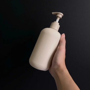 ขวดเจลอาบน้ำทำจาก HDPE ขนาด500มล. ขวดพลาสติกทรงกลมขวดแชมพูสัมผัสนุ่มพร้อมปั๊มกด - Product Image 4