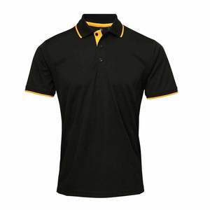 Logo personnalisé séchage rapide pour polo pour hommes T-shirts à manches courtes Polo à motif solide - Product Image 5