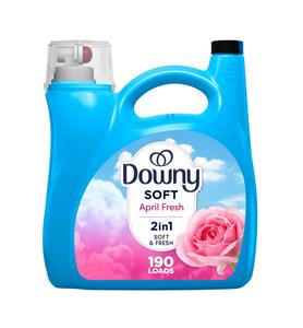 Suavizante de telas líquido suave y fresco 2 en 1 con fragancia Desechable 190 lavados 4,16 L - Product Image 4