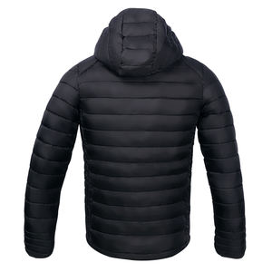 Chaqueta acolchada clásica, cómoda, impermeable, a prueba de viento, con bolsillo calefactable, ropa personalizada al por mayor para la temporada de invierno - Product Image 5