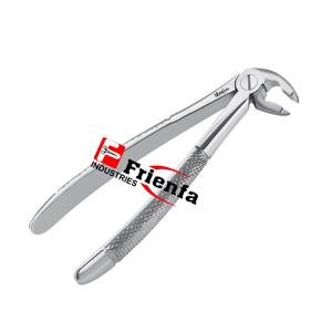 Forceps à extraction de motifs anglais pour les racines supérieures Figure 51 Fabricants dentaires en acier inoxydable allemand de haute qualité - Product Image 2