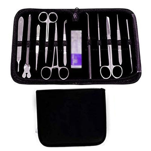 Kit de Disección de Acero Inoxidable de 22 Piezas con Estuche, Instrumentos Quirúrgicos para Estudiantes de Biología y Veterinaria, Uso Hospitalario, OEM Disponible - Product Image 2