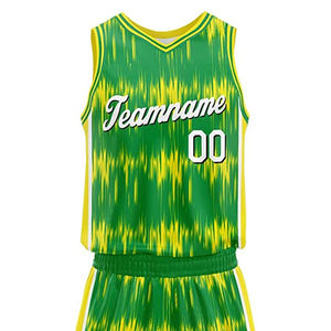 Maillot de basket-ball à sublimation personnalisée, ensemble d'uniformes d'équipe à quantité minimale de commande bas, tenues de basket-ball pour adultes, chemises et shorts, uniformes de basket-ball - Product Image 4