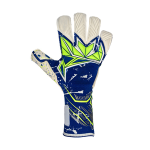 Gants de gardien de but de football avec support de poignet confortable, gants en vrac avec paume en latex antidérapante pour le football - Product Image 2