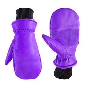 Gants de ski personnalisés du fabricant en cuir de haute qualité pour le snowboard Nouvelle arrivée au meilleur prix du fabricant - Product Image 2