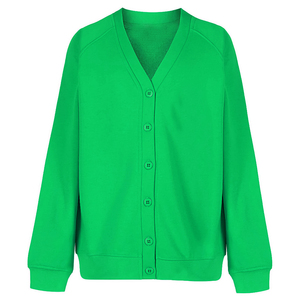 Custom Winter V-Neck <b>Cardigan</b> for <b>Men</b> & Women Embroidered Logo <b>Knitted</b> Patchwork Solid Pattern Sorority Fraternity Plus Size - Product Image 5