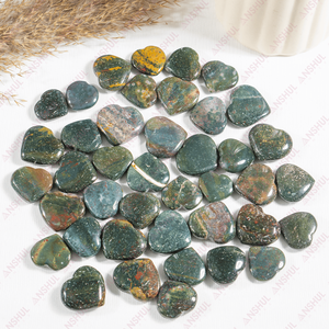 Pierres précieuses en cristal de sang de qualité supérieure en gros, en forme de pierre de sang, pour la décoration et la méditation - Product Image 3