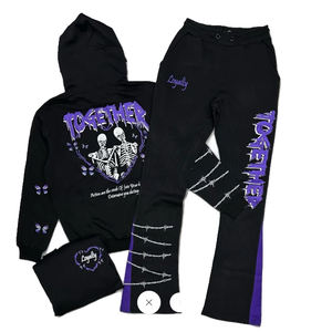 Joggers apilados de algodón 100% para hombre, conjuntos de talla grande, características de invierno - Product Image 2