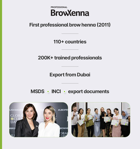 BrowXenna ®   Kit de Henna para Cejas con Base de Mezcla Hialurónica Incluida # 101 Marrón Neutro - Product Image 3