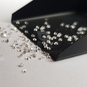 100% Natural IGI Certified Loose White Melee Diamond DE 2017 HIJ Color SI Clarity Excelente corte Bueno-Venta al por mayor - Product Image 2