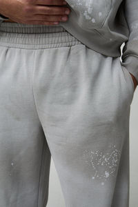 ชุดวอร์มผ้าเฟรนช์เทอร์รี่ฟอกสีแบบวินเทจ ระบายอากาศได้ดี สำหรับผู้ชาย - Product Image 2