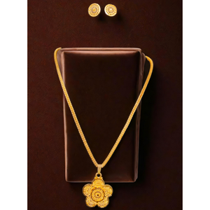 Boucles d'oreilles collier de qualité supérieure serties de boucles d'oreilles collier de style traditionnel plaqué or 22 carats à vendre par les exportateurs - Product Image 1