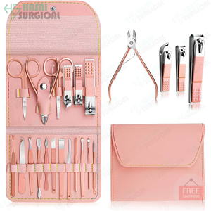 ชุดกรรไกรตัดเล็บ7ชิ้นชุดดูแลเล็บเท้าชุดดูแลเล็บขนาดมินิ - Product Image 4