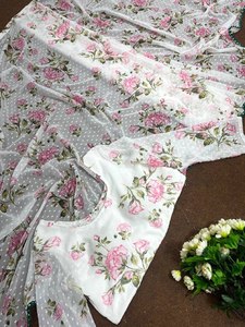 Saree prêt à porter avec impression numérique pour la culture indienne et pakistanaise - Product Image 3