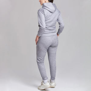 Chándal con capucha informal de Invierno para mujer de algodón 100% con diseño de estilo callejero personalizado - Product Image 4