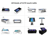 Table interactive tactile LCD étanche pour enfants VETO 21,5 - 43 pouces avec jeux Android et lecteur publicitaire intelligent pour café