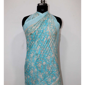 New Arrival Women's <b>Swimdress</b> Backless Neckline Breathable 100% Cotton Printed Beachwear Cover Sea Wholesale Custom 1 Piece - Product Image 1