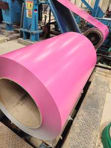 Panneaux revêtus de PVDF en acier galvanisé DANA (PPGI)-Norme ASTM Épaisseur 0.5-1.0mm Largeur 400-1200mm-Acier plat de qualité supérieure pour - Product Image 3